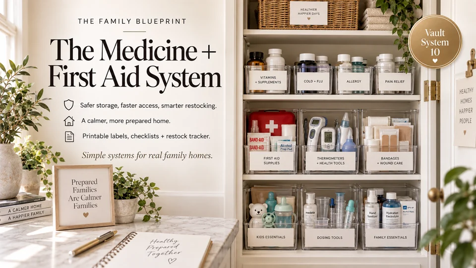 Illustrative medicine + first aid inspiration