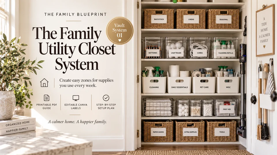 Illustrative household backup storage inspiration